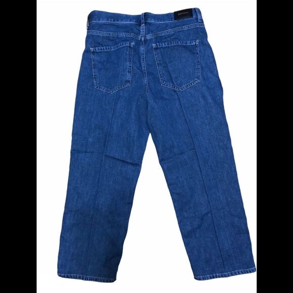 Express Cropped Wide Leg High Rise Jeans - Picture 6 of 10